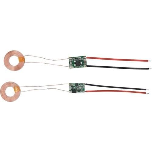 Taidacent USB 5V 100mA Output Wireless Charging Module Battery USB Direct Charging Small Wireless RX PCB Wireless Charging PCB