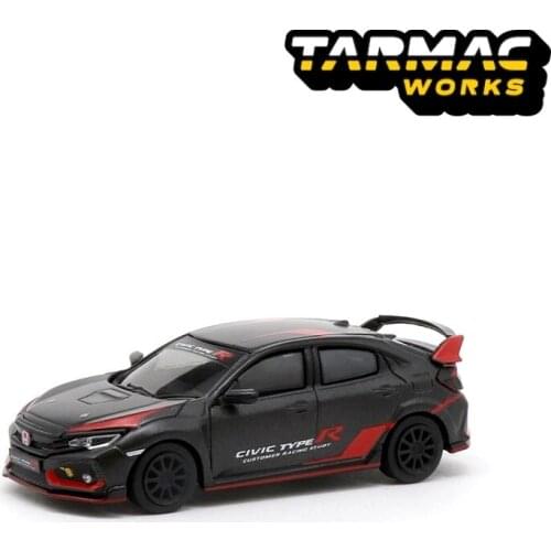 TW 1:64 Type R FK8 Customer Racing Study alloy toy car toys for children diecast model car Birthday gift