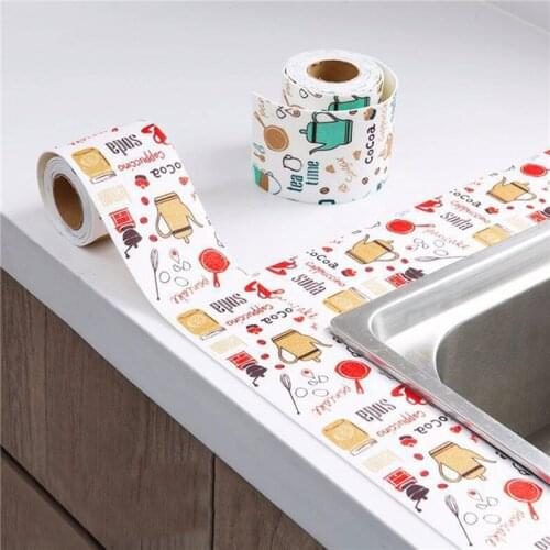 Kitchen Sink Waterproof Stickers Self-Adhesive Anti-Fouling Bathroom Toilet Absorbent Stickers Gadgets Home Decor Accessories