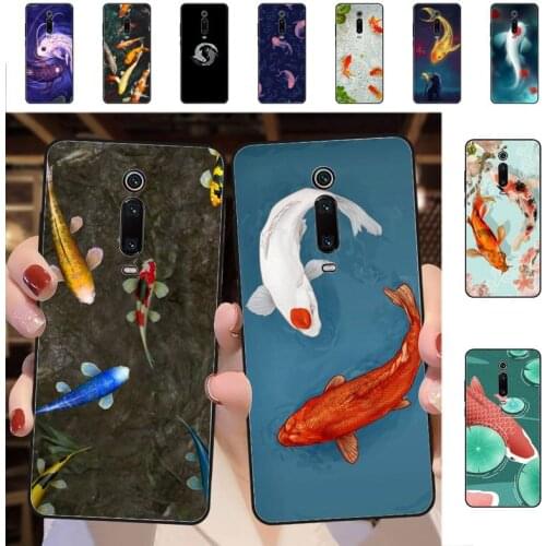 YNDFCNB Koi that can bring good luck Phone Case for Redmi 5 6 7 8 9 A 5plus K20 4X S2 GO 6 K30 pro