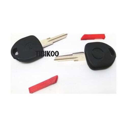 10PCS/ 20PCS Blank Transponder Key Shell with left Key Blade for Opel Car Key Blanks Case