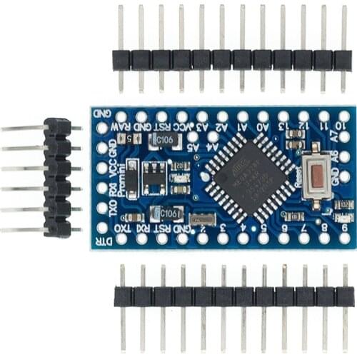 10pcs Pro Mini 328 Mini 3.3V/8M 5V/16M ATMEGA328 ATMEGA328P-AU 3.3V/8MHz 5V/16MHZ for Arduino