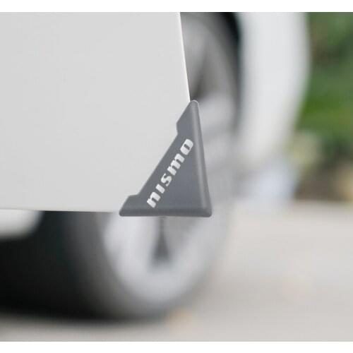 2PCS Silicone Car Door Corner Cover Bumper Anti-Scratch Protector for Nissan Nismo X-trail Almera Qashqai Tiida Accessories