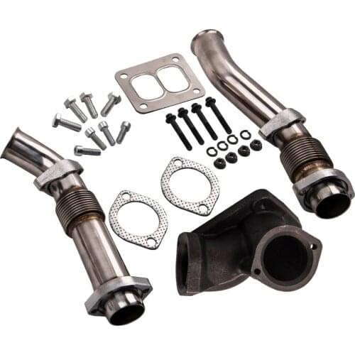 Bellowed Up Pipes Housing Turbo Pedestal for Ford 7.3L Powerstroke 1994-1997