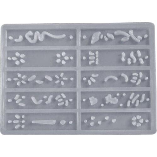 Ancient Style Long Earrings Pendant DIY Crystal Epoxy Mold High Mirror Silicone Molds Jewelry Making E56C