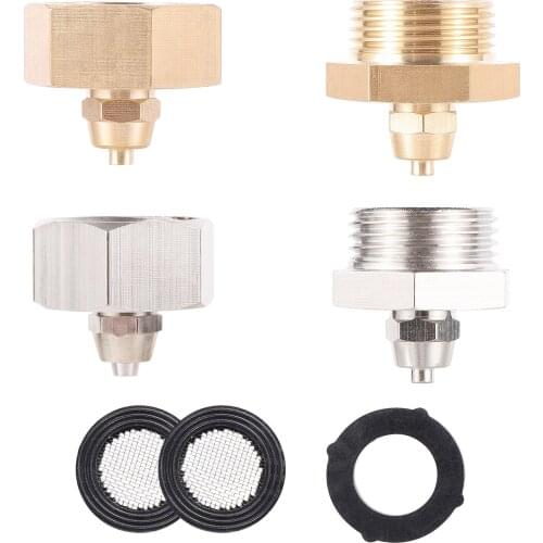 G3/4" Convert 1/4" Tubing Locked Connector US/EU Thread Standard Optional Purifier Irrigation Distribution Metal Fittings