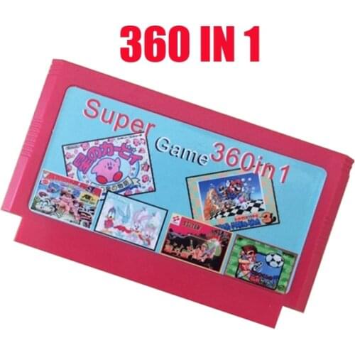 Hot selling 8 bit game cartridge best gift for children ---------- 360 in 1