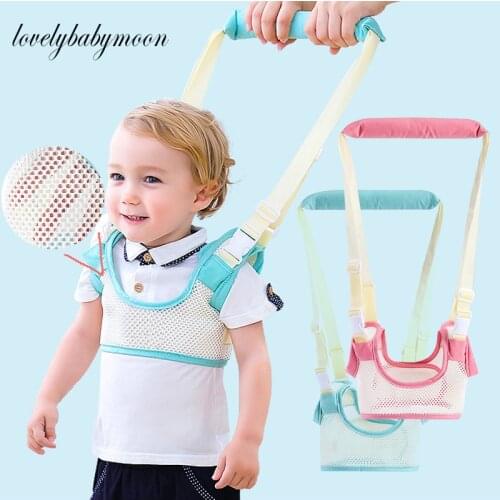 Hot Summer Breathable Baby Walking Harnesses Backpack Leashes Little Children Kids Assistant Learning Safety Rein Harness Walker