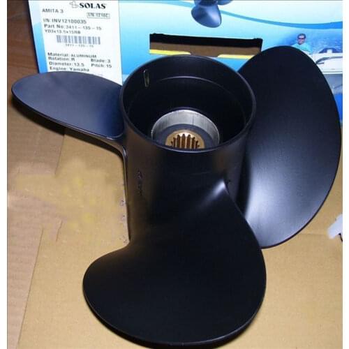 Quality Outboard Propeller For Suzuki 4 stroke 60-75hp outboard motor parts propeller Model No.SD3*13.5*15