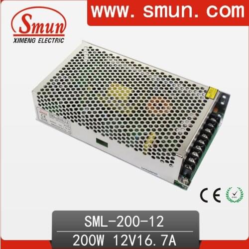 LED 200w 220vac 12vdc 16.7a switching power supply