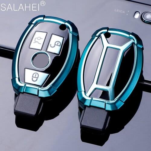 New Soft TPU Car Smart Key Cover Case Shell For Mercedes Benz W203 W204 W212 C180 GLK300 CLS CLK CLA SLK C S E Class Accessories