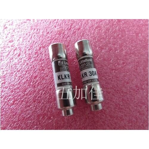 Original New 100% KLKR30A fast-acting fuse 10X38 30A600V
