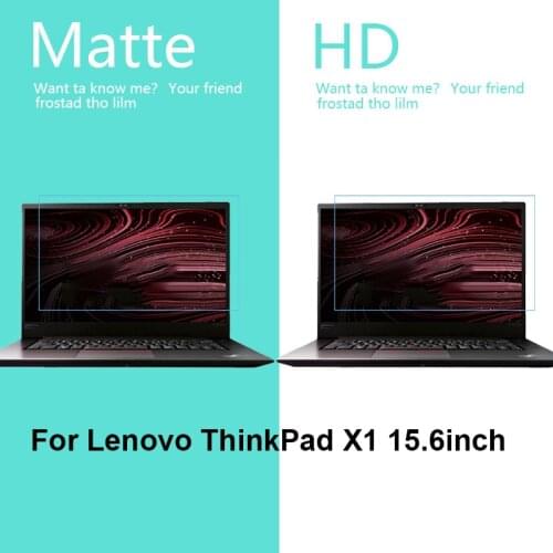 Front Anti-Glare Matte Film For Lenovo Thinkpad X1 15.6" HD Clear Glossy Screen Protector Mobile Phone Protective Cover Shell