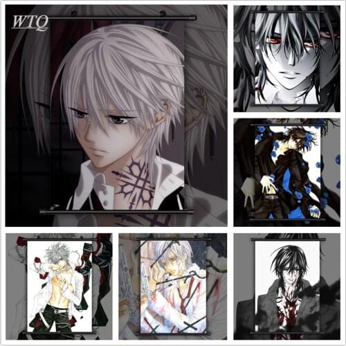 Vampire Knight Anime Manga Retro Posters Anime Posters Canvas Painting Wall Decor Posters Wall Art Picture Room Decor Home Decor