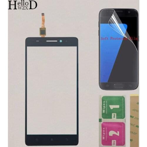 Touch Screen Digitizer For Lenovo S8 A7600 A7600M A7600-M Digitizer Panel Touch Screen Sensor + Protector Film