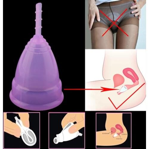 10PCS Silicon cup copa lady menstrual cup feminine hygiene vagina care copa menstrual de silicona medica menstruation cup