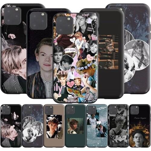 Thomas Sangster Silicone Case for Apple iPhone 13 12 Mini 11 Pro XS X XR Max 8 7 6S 6 Plus SE 5S
