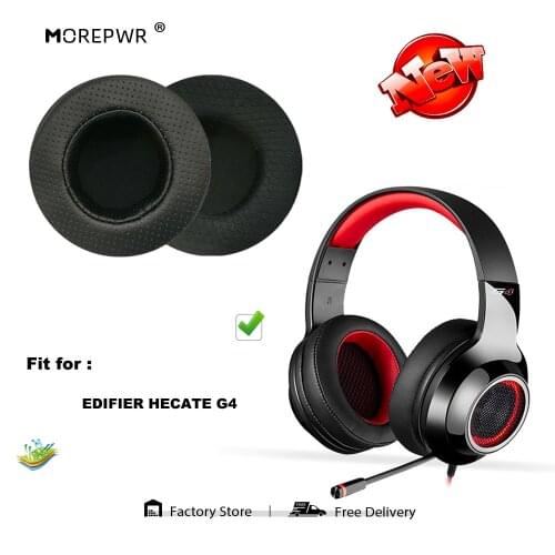 Replacement Ear Pads for EDIFIER HECATE G4 G 4 G-4 Headset Parts Leather Cushion Velvet Earmuff Earphone Sleeve Cover