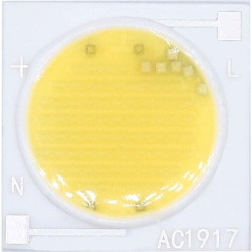 LED COB Ceramic chip AC 220V 9W 12W 15W 20W 30W 50W Smart IC Lighting led DIY Beads for led Buld Spotlight Warm and Cold white