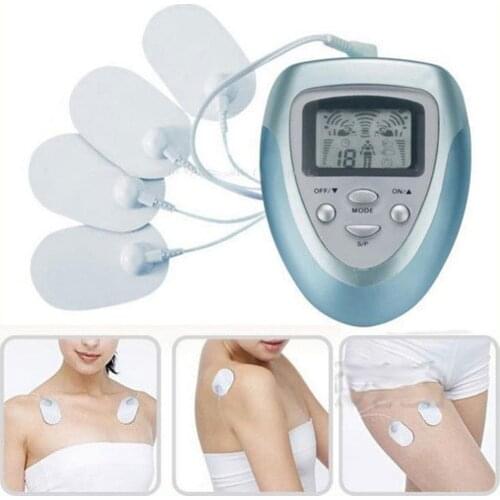 Therapy Body Care Slimming Massager Vibrator Belt Muscle Massager Electronic Pulse Burn Fat Relaxation Massage LCD Screen