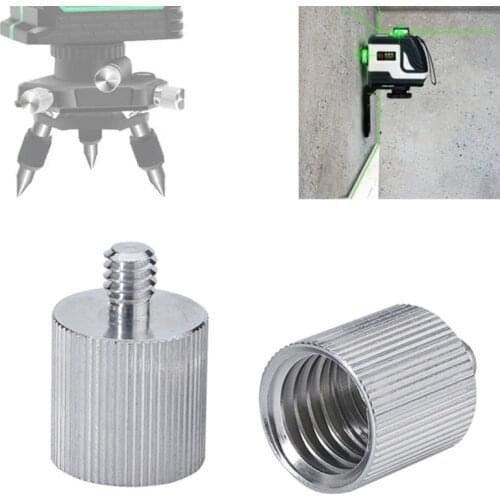 M89B 5/8-Inch Female to 1/4-Inch Male Mic Screw Adapter Smooth Surface Compatible with Mic Microphone Stand Tripod Stand