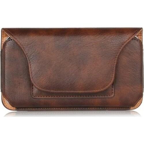 High Quality Wallet Leather Case With Belt Clip Holster For Samsung Galaxy Note N7000 5.3" Mobile Phone Waist Bag