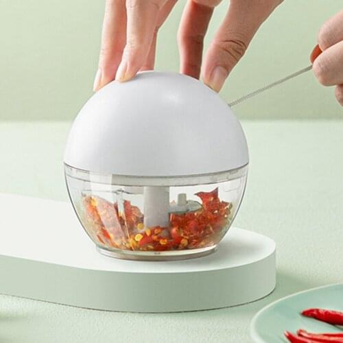 100/250ml Garlic Masher Mini Chopper Vegetable Chili Meat Ginger Masher Artifact Manual Garlic Grinder Mini Garlic Masher