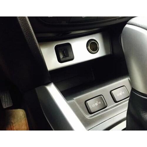 2016 For Suzuki Vitara cigarette lighter cigarette box dedicated refit the center console trim panel decorative stickers