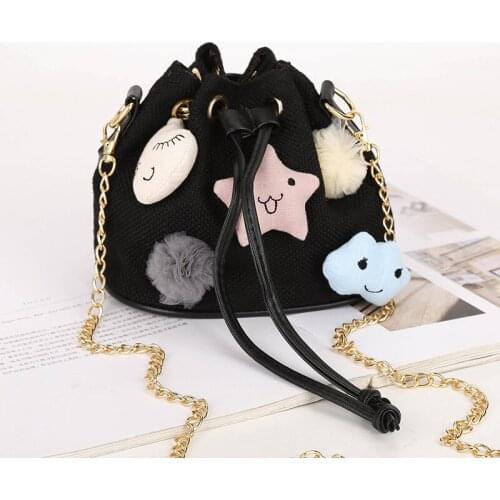 2020 summer handbags new fashion tide dolls with bucket bag Korean version of the mini chain diagonal small bag