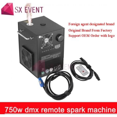750w Cold Spark Fountain Firework Machine Indoor/outdoor safe fireworks cold spark fountain machine for stage special effects