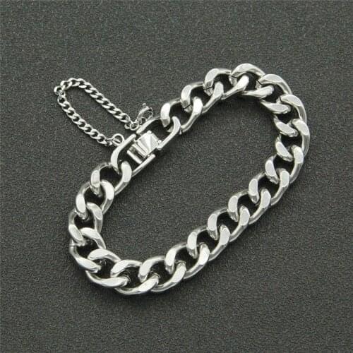 Bohemian Link Bracelet Chain Stainless Steelethnic Style Thick Chain Fashion Chain Ladies Temperament Men Jewelry Accessories