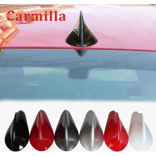 Carmilla ABS Car Shark Fin Antenna Auto Radio Signal Aerials Accessories for Ford Fiesta Mk7 2009 2010 2011 2012 2013