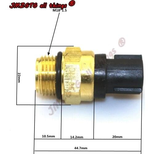 Motorcycle Radiator Cooler Radiator Sensor For KAWASAKI ZX12R ZZR1200 KLX250 KLR650 Z750 Z750S Z1000 Motorcycle accessories