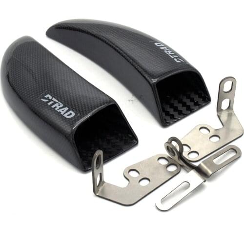 DTRAD Motorcycle Carbon Ducts Air Cooling Brake Fixing kit For APRILIA TUONO V4 1000 R APRC 11-15