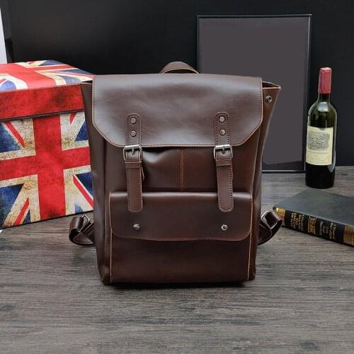 Hot sale backpack Marting bags Male Travel bags Personality backpacks Solid color Middle School bags boys girls shoulder bag
