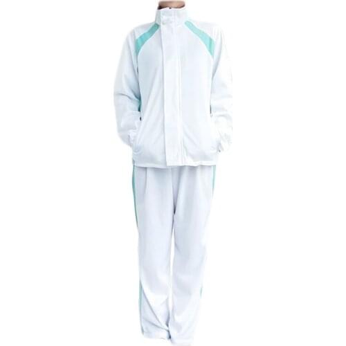 Haikyuu!! Aoba Johsai Volley Ball Team Jacket Pants Cosplay Costume Haikiyu Oikawa Tooru School Uniform Men Women Sportswear