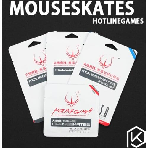 Hotline games 2 sets/pack original competition level mouse feet skates gildes for Logitech G403 G603 G703 0.6mm thickness
