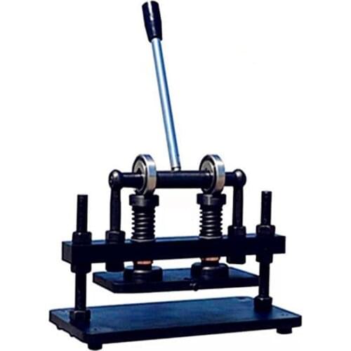 Leather indentation / cutting machine, manual die cutting machine, punching leather die cutting machine