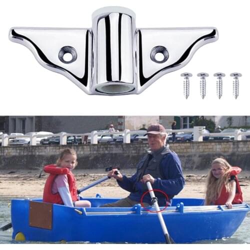 Boat Row Lock Oarlock Support Bracket Oar Sockets Universal Fit Marine Yacht Accessories