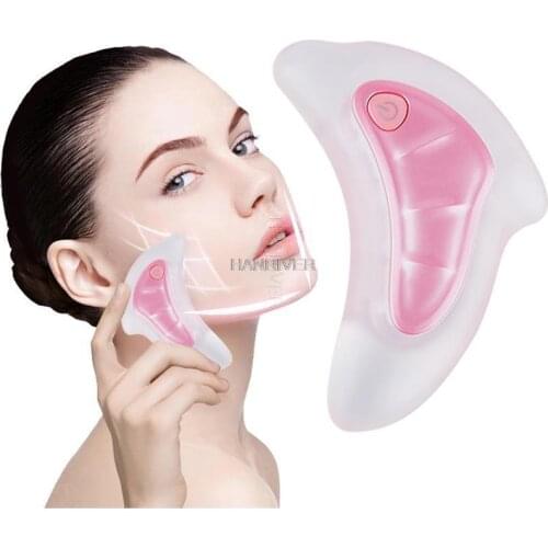 Face Neck Guasha Massage Machine Face Wrinkle Removal Device Body Slimming Massager Electirc Facial Skin Massage Scraping Tool