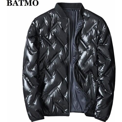 BATMO 2019 new arrival winter high quality 80% white duck jackets men,waterproof jackets men plus-size M-XXXL B45