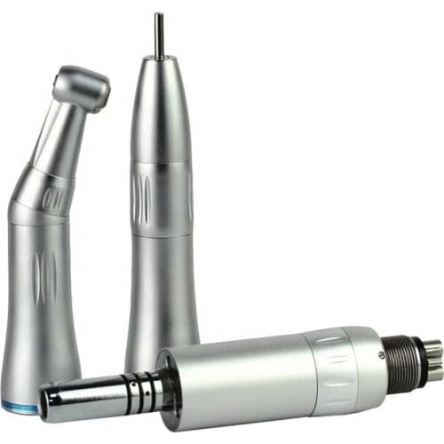 Push Button Inner Water Low Speed Handpiece Dental Contra Angle Set Micromotor Polishing Head Tools