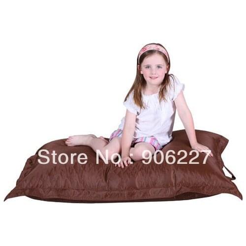 The original!! Royal brown junior beanbag, Kids bean bag cushion sofa seat - free shipping