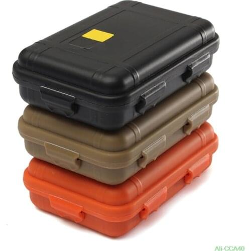 L/S Size Plastic Outdoor Waterproof Airtight Survival Case Container Camping Outdoor Travel Storage Box