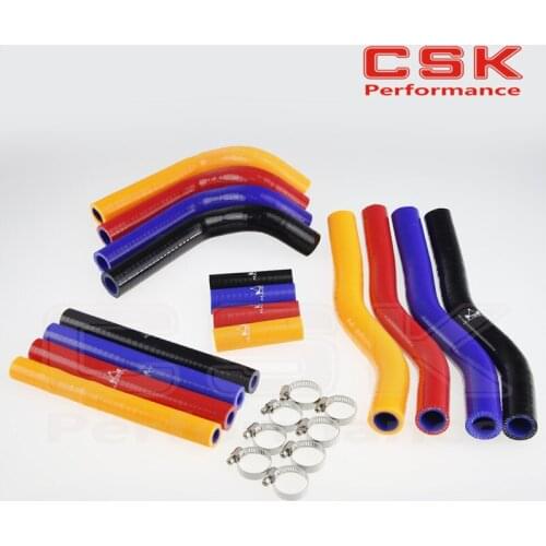 Silicone Radiator Coolant Hose +CLAMPS for Suzuki RM125 RM 125 2001-2008 02 03 04 05 BLUE