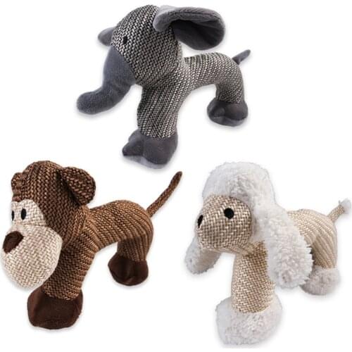 Dog Chew Toys for Small Large Dogs Bite Resistant Dog Squeaky Duck Toys Interactive Squeak Puppy Dog Toy Pets Supplies