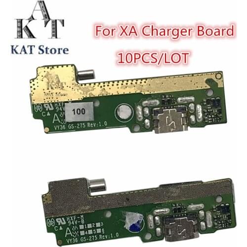 10Pcs USB Charger Port Dock Connector For Sony XA F3111 XZ Premium G8141 Z5 Compact E5803 Charging Flex Cable Board Repair Parts