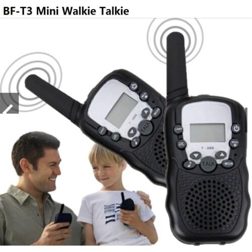 2PCS BAOFENG BF-T3 Mini Kids Radio Walkie Talkie for Children UHF462-467MHz HF Transceiver Mobile CB Ham Radio Kids Radio BF-T1