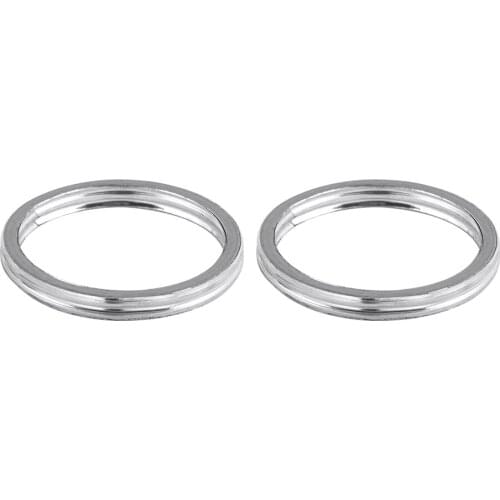 2pcs Exhaust Gasket -for Honda CA175 CL175 CB400 CM400 CB450 CM450 CB650 Set of Exhaust Gaskets Graphite Metal for Honda