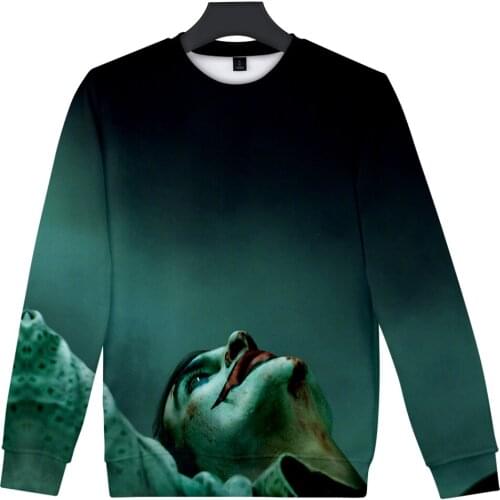 3D joker Clothes 3D Print sweatshirts Women/men Casual Clothes 2019 Tops Hot Sale Cool Casual Warm Sweatshirts Plus Size xxl
